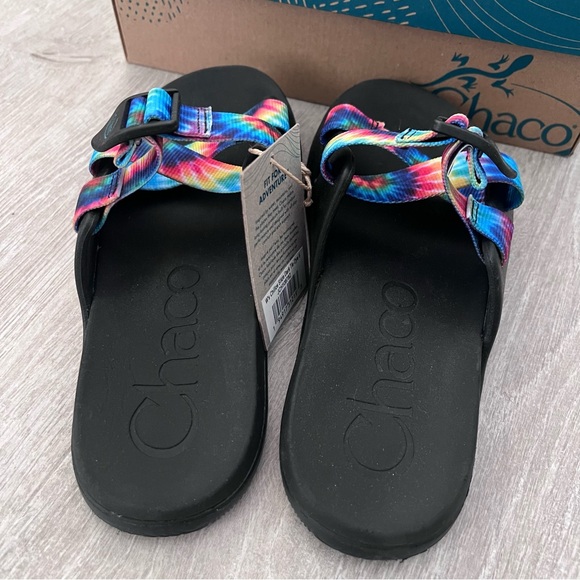 Chaco Chillos Slide Sandal Tie Dye - Picture 5 of 7